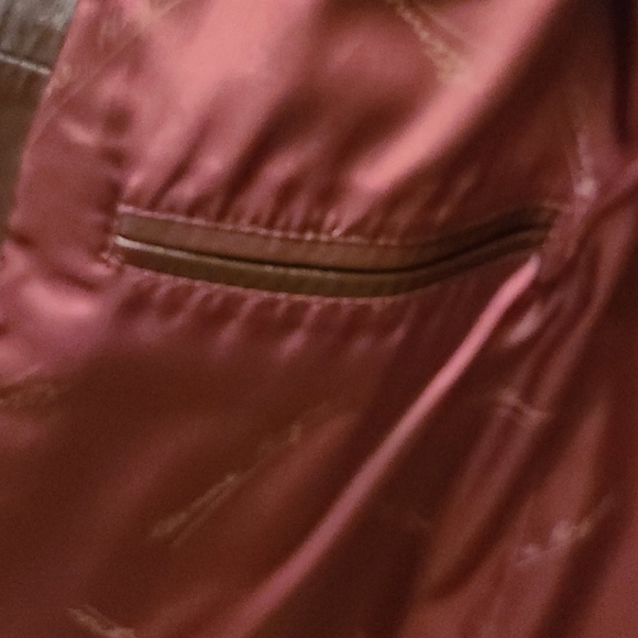 Vintage Genuine Leather Etienne Aigner Blazer - Picture 5 of 11